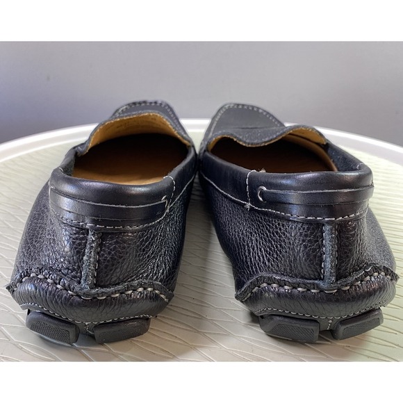 G. H. Bass & Co. Men's Leather Monte Black Pebbled Penny Loafer   Shoes Sz.11.5 - Picture 5 of 9